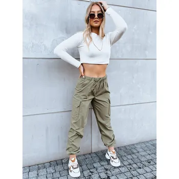 Dámské kalhoty Dámské padákové kalhoty ALBUS green FashionStreet UY1685 s38