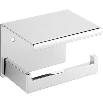 CERANO - Nástěnný/Samolepící držák toaletního papíru Lero - chrom