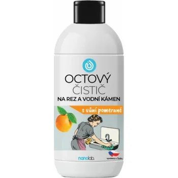 Octový čistič na rez a vodní kámen 500ml pomeranč Nanolab