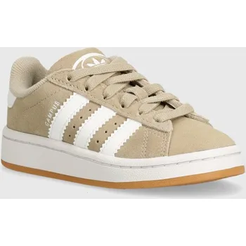 Chlapecké tenisky Dětské sneakers boty adidas Originals CAMPUS 00s EL C JI4462 béžová 80X, EUR 34