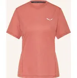 Salewa Dámské Tričko Puez Dry'ton, červená / bílá, 36