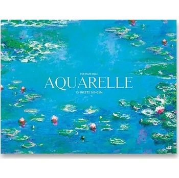 Výtvarný papír Lepený skicák Shkolyaryk A5 - Aquarelle 300 g