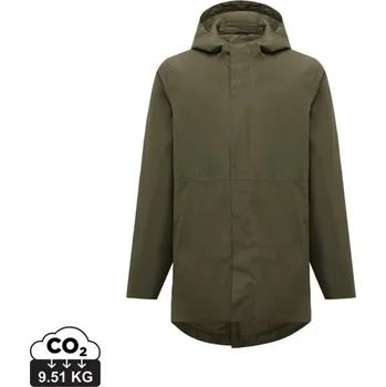 Thelon parka z recyklovaného polyesteru IQONIQ - Khaki / XXL, Firemní dárkové předměty s vlastním potiskem