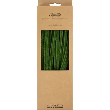 creativ company Chlupaté modelovací drátky /50ks/ tm. zelené