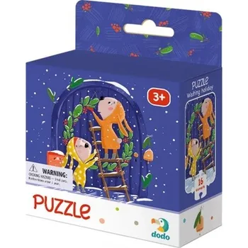 Dodo Puzzle Očekávání svátků 16 dílků