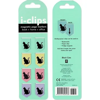 Záložka Záložka magnetická do knihy Černé kočky