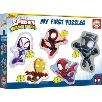 Hračka Puzzle baby Spidey a jeho úžasní přátelé/5v1 (3-5 dílků)
