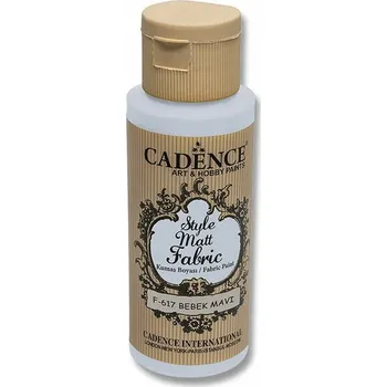 Textilní barva Cadence Style Matt Fabric - miminkovská modrá / 50 ml