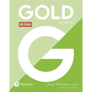 Učebnice Gold New Edition B2 First Exam Maximiser with Key