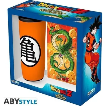 Dragon Ball Z Dárkový set (Cestovní hrnek, Zápisník A6)