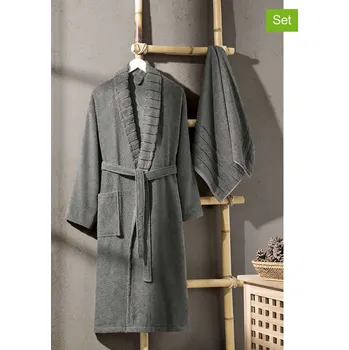 Pánský župan Elizabed Anthrazit 9392448 S/M