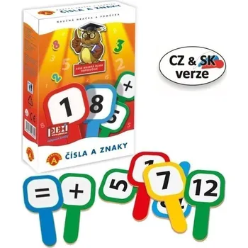 PEXI Cedulky - Čísla a znaky