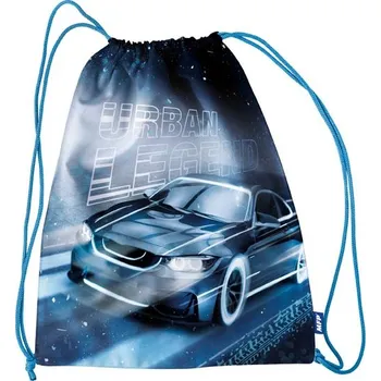 Školní sáček Sáček na přezůvky Auto 30x39cm