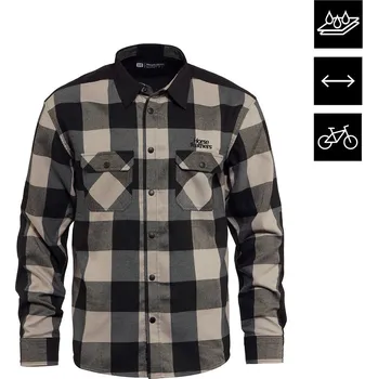 Pánská košile Technická bike košile Prom - silver birch velikost M