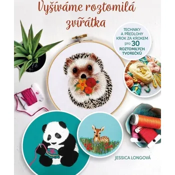 Kniha Vyšíváme roztomilá zvířátka - Esence (2023, brožovaná)