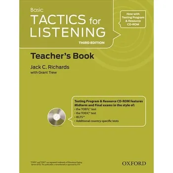 Anglický jazyk Basic Tactics for Listening Teacher's Book with Audio CD Pack (3rd)