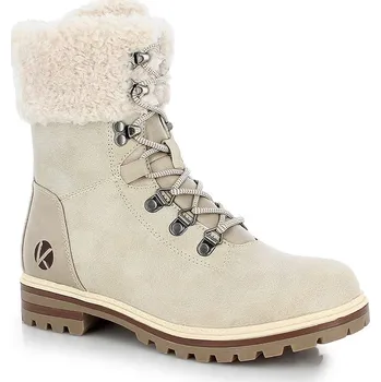 Dámské kozačky Boty Kimberfeel Creme 1907304 37