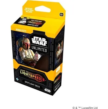 Star Wars: Unlimited Jump to Lightspeed Boba Fett - Spotlight Deck