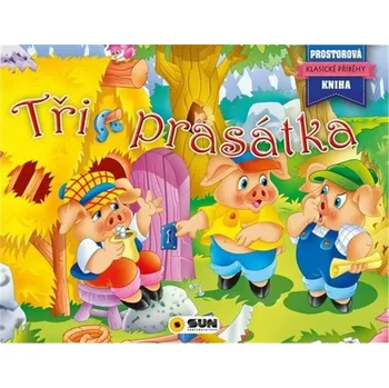 Leporelo Tři prasátka - Prostorová kniha 2.v