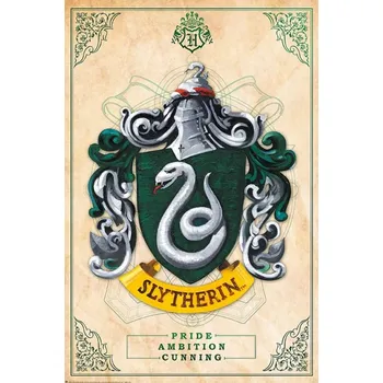 Plakát OEM Plakát Harry Potter: Zmijozel (61 x 91,5 cm)