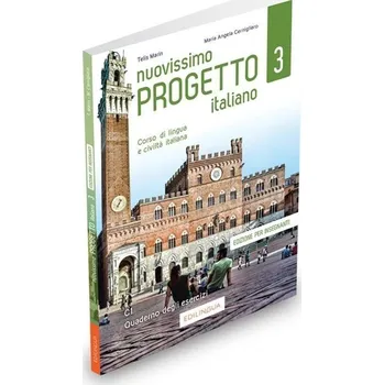 Italský jazyk Nuovissimo Progetto italiano 3/C1 Quaderno degli esercizi dell'insegnante