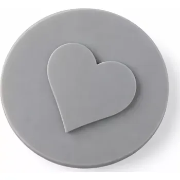 kreativní sada Plastová šablona na výrobu mýdla Srdce