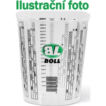 BOLL Míchací kelímek plastový se stupnicí – lakýrnická odměrka 2240 ml 0070234