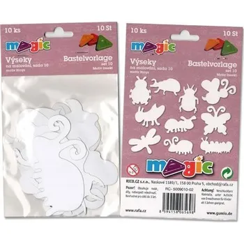 MAGIC papírové výseky na malování HMYZ