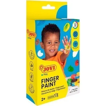 Výtvarná barva JOVI Prstové barvy - 6 x 35 ml