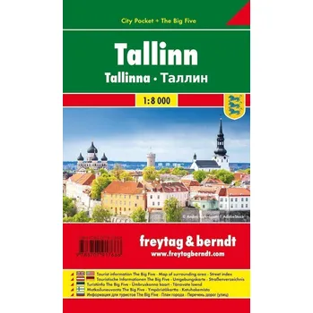 PL 101 CP Tallin 1:8 000 / kapesní plán města