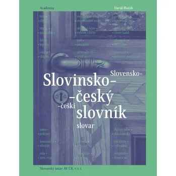 Kniha Slovinsko-český slovník