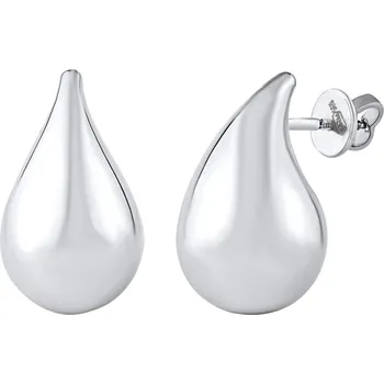 Náušnice Zlaté náušnice kapky Sperancie z bílého zlata 11 mm FNN33469EGW
