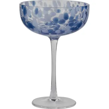 Sklenice Butlers CONFETTI Sklenice na koktejly 300 ml - modrá/šedá