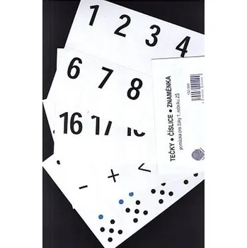 Učebnice Tečky - číslice - znaménka - Pomůcka pro 1. ročník (perforace, A5)