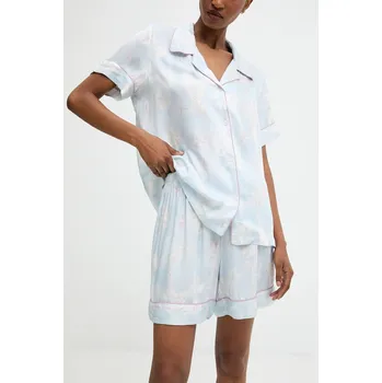 Dámské pyžamo Pyžamo Answear.LAB p.short2.cjk modrá 55X, vel. L