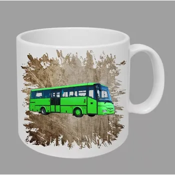 Moon River SOR C hrnek s autobusem hnědý obsah 330 ml (hrneček autobus)