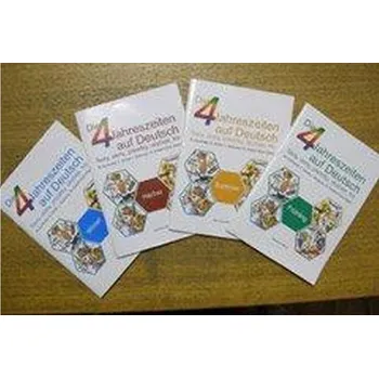 Německý jazyk Die 4 Jahreszeiten auf Deutsch (Čtyři roční období) - 4x sešit komplet