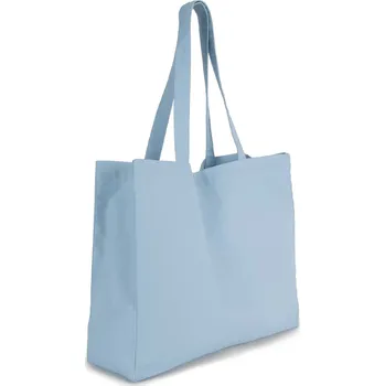 Kimood Velká plátěná taška Bledě modrá univerzal