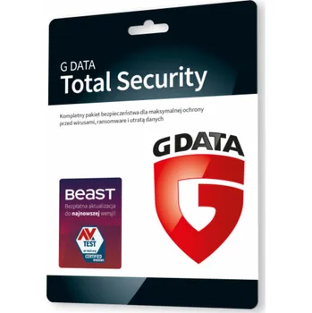 Antivir Gdata Total Security pro 2 zařízení na 24 měsíců (C1003KK24002)