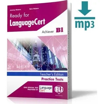 Cizí jazyk Ready for LanguageCert Practice Tests: Achiever (B1): Teacher's Book