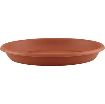 Podmiska Podmiska pod květník MADAGASCAR plastová d22cm, terakota