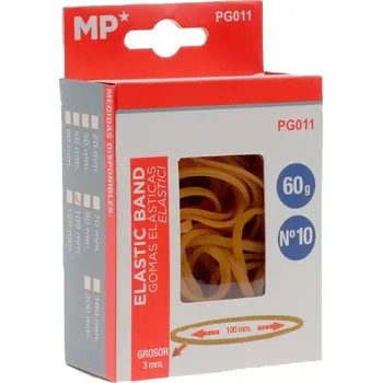 Výtvarná sada Gumičky MP 100mm přírodní 60g PG011