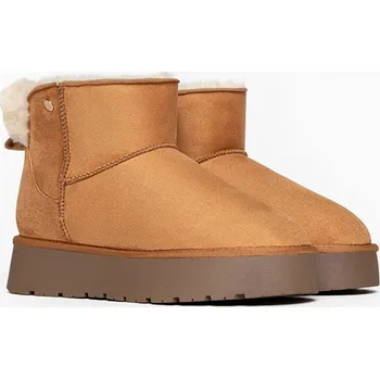 Dámské kozačky Boty ISLAND BOOT Hellbraun 9514859 37