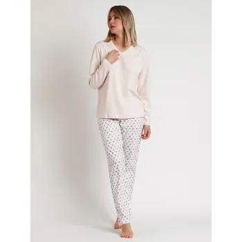 Dámské pyžamo admas Rosa/ Weiß 8329347 M