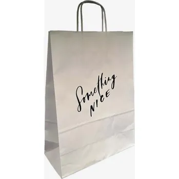 Dárková taška Be Nice Dárková taška - Something Nice bílá (velká)
