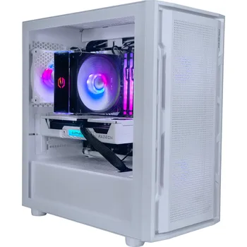 Stolní počítač AlzaPC GameBox Prime Mini - i5 / RX9060XT 16GB / 32GB RAM / 2TB SSD / Bez OS / White