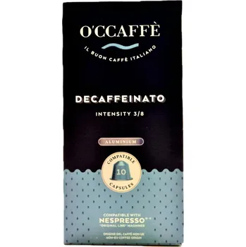 O'Ccaffé Bezkofeinové hliník 10 porcí - kompatibilní s kávovary Nespresso®