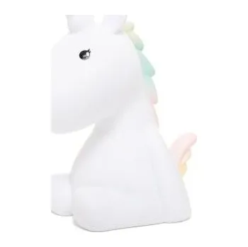 Lampička MTM Dhink LED lampička s časovačem a změnou barev - Jednorožec modrý