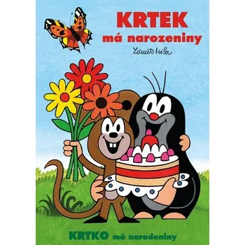 omalovánky Omalovánky A4 Krtek má narozeniny