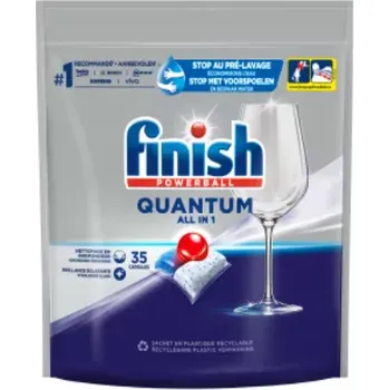 Tableta do myčky Finish Quantum All in One tablety do myčky 35 ks